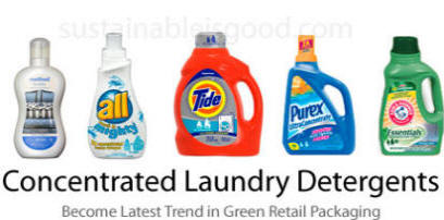 different laundry detergent
